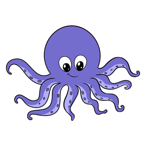 Oktopus – Logo von oktopaul